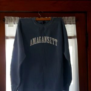 Comfort Colors Large denim blue sweatshirt